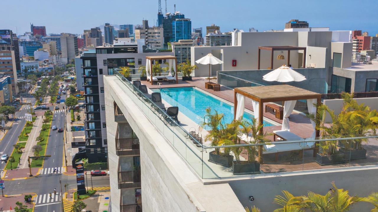 ✶ Maras Residence ✶ Luxury Rooftop Pool & Grill Lima Eksteriør bilde
