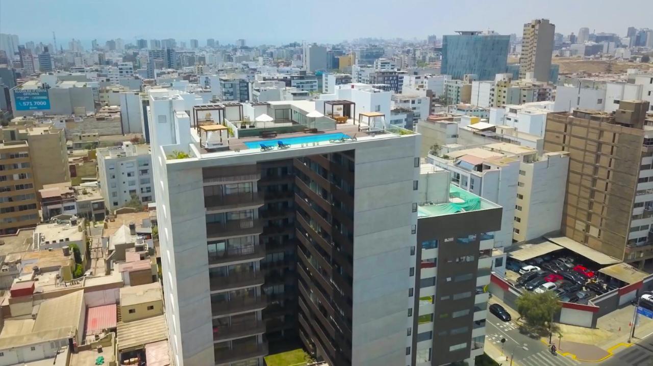 ✶ Maras Residence ✶ Luxury Rooftop Pool & Grill Lima Eksteriør bilde
